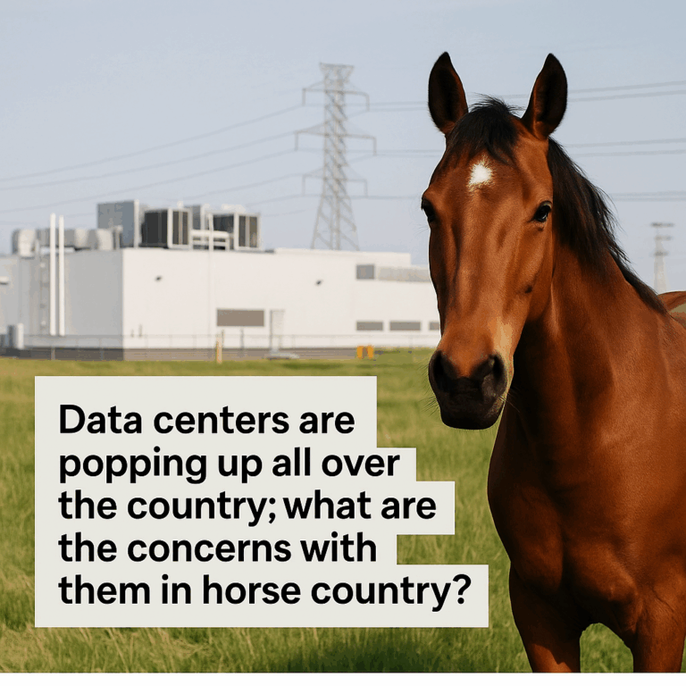 The Negative Effects of Data Centers on Horses & Horse Farms 